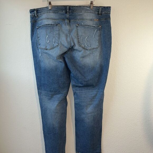 Kancan Woman’s Jeans Size 22 Distressed Skinny Jeans stretch - Picture 8 of 11
